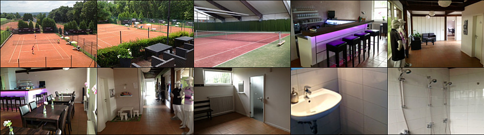 Frei-und Hallenplätze der Tennis Academy